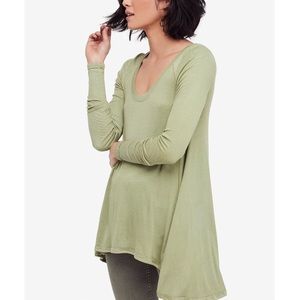 ❌Clearance FREE PEOPLE January Long Sleeve Tee